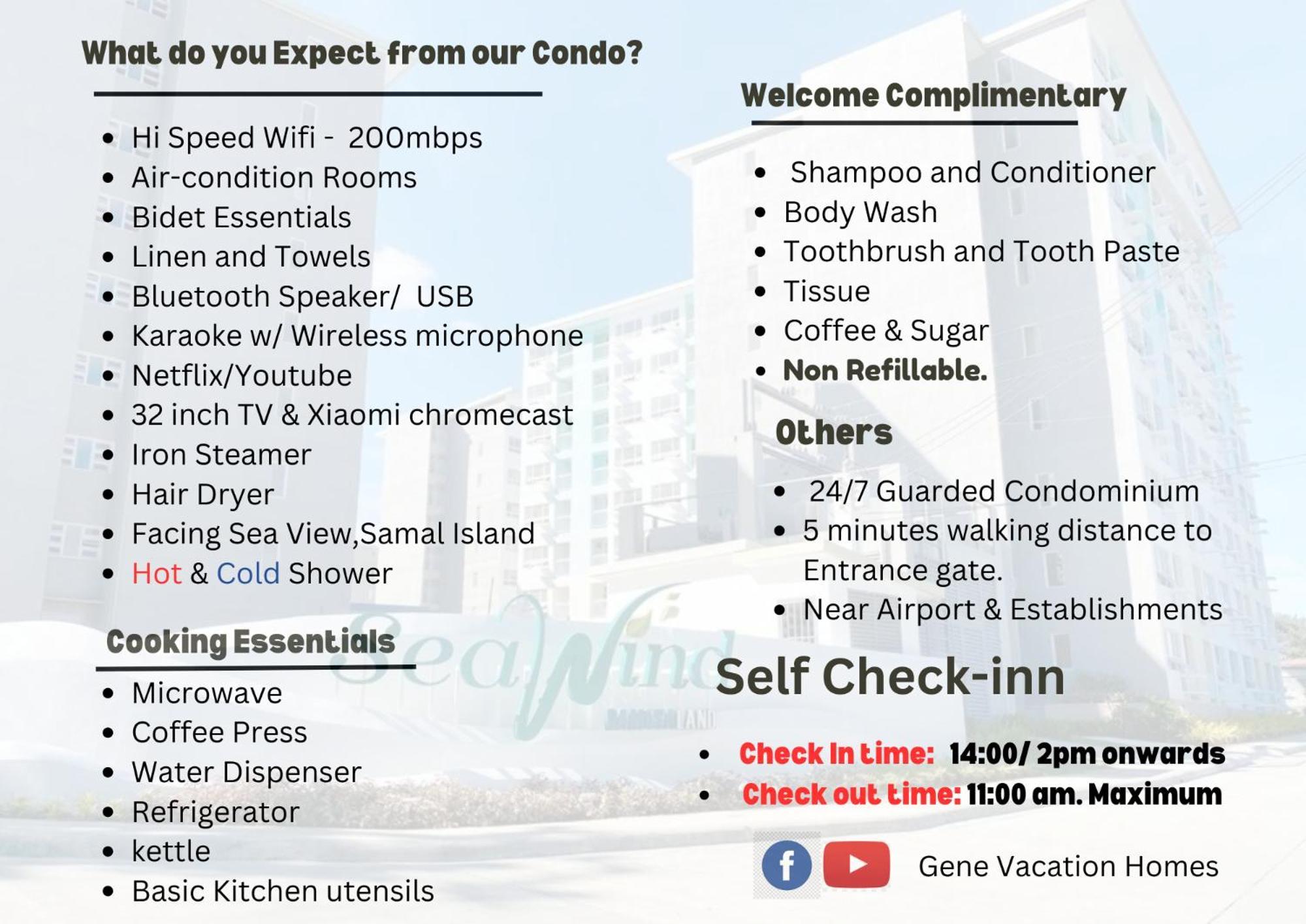 4Th Floor - Sea View Of Seawind Condominium Davao Екстер'єр фото